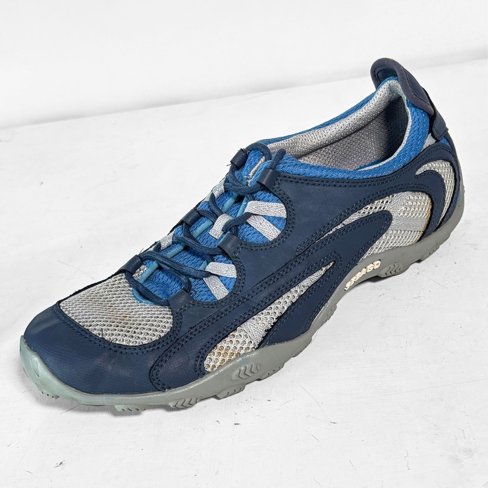 Sebago Wave Extreme Verge Navy Mens 9.5M Blue Mesh Boating Fishing‎ Shoes